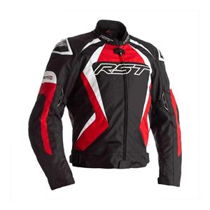 RST Tractech Evo 4 CE Mens Textile Jacket Black Red White