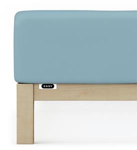 Schlafgut Spannbettlaken EASY Jersey Elasthan Boxspring, (1 St.), MADE IN GREEN by OEKO-TEX