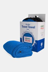 Care Plus Handdoek Microfibre Large Middenblauw