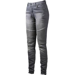 John Doe Betty Biker Damen Jeans grau 