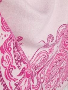ETRO HOME Deken met paisley print - Roze