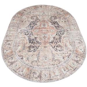 Veer Carpets - Vloerkleed Mahal Beige 00 - Ovaal 200 x 290 cm