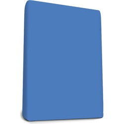 Snurky Hoeslaken Percaline katoen Royal Blue 90 x 200 cm