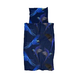 Snurk Blue Parrot Dekbedovertrek - 140 x 200 / 220 cm