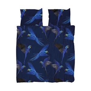 Snurk Blue Parrot Dekbedovertrek - 200 x 200 / 220 cm