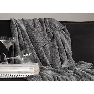 venturehome Venture Home - Sofaüberwurf aus Polyester Chenille Ally 170 x 130 cm