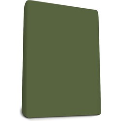 Snurky Hoeslaken Mako Jersey de luxe Groen 70/80 x 200/220 cm