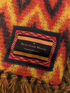 Pierre-Louis Mascia Deken met zigzag patroon - Geel