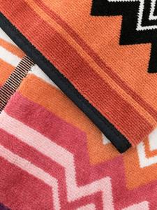 Missoni Home Badmat met zigzag patroon - Roze