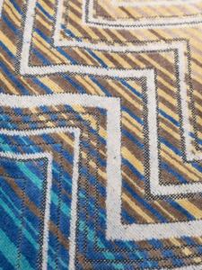 Missoni Home Handdoek met geometrisch patroon - Blauw