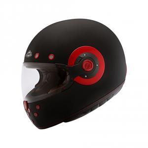 SMK Retro Red Full Face Helmet