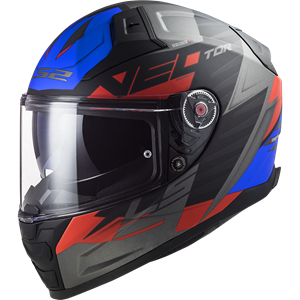 LS2 FF811 Vector II Absolute M.Black Red Blue Full Face Helmet