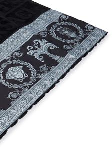 Versace Vijf handdoeken met tekst - Zwart
