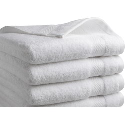 Seashell Hotel Collectie Handdoek - 6 stuks - 50x100 - wit