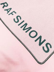 Kvadrat x Raf Simons plaid met logoprint - Roze