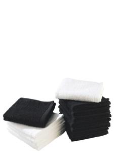 Sibel Invincible Katoenen Handdoek Zwart 50x80cm