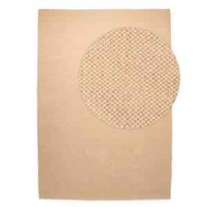 Nordic Weavers Katoen vloerkleed - Svelvik beige - 120x170 cm - Beige