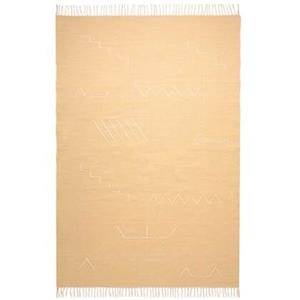 Boho&me Bohemian vloerkleed - Cueva geel|beige - 140x200 cm - Beige