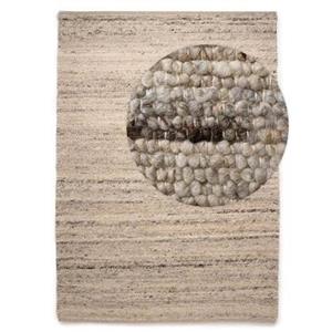 Nordic Weavers Wollen vloerkleed - Tinn grijs - 120x170 cm - Grijs