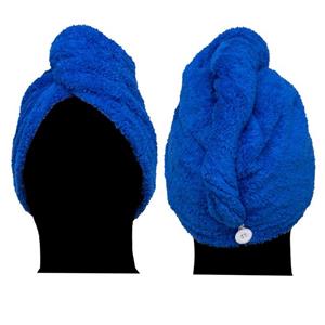 Cosey Turban-Handtuch Mikrofaser Turban-Handtuch - Flauschiges Fleece Kopf-Handtuch, (1-St), 400 g/m²