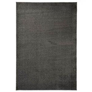 Tapeso Laagpolig vloerkleed Fine - grijs - 240x340 cm - Grijs