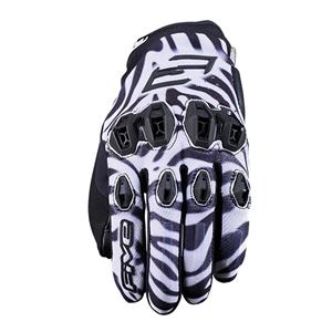 Five Gloves Stunt Evo 2 Woman Zebra