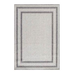 FlyCarpets Belize Indoor & Outdoor Creme/Grijs Vloerkleed 120 X 170 Cm