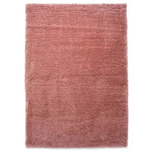 Tapeso Hoogpolig vloerkleed - Cozy Shaggy - roze - 80x150 cm - Roze