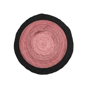 New Routz Rondo Vloerkleed Pink/black