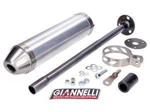 Giannelli Einddemper  Aluminium voor Derbi GPR 50 Nude, Racing 50, Aprilia RS 50