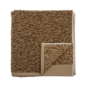 Bloomingville-collectie Kaysa handdoek bruin katoen