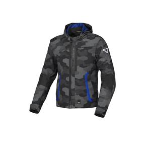 Macna Riggor Schwarz Blau s Textile Waterproof Jacke Größe