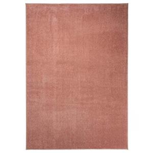 Tapeso Laagpolig vloerkleed Fine - roze - 80x150 cm