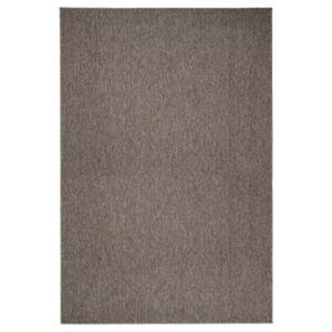 Tapeso Laagpolig vloerkleed Lush - taupe|lichtgrijs - 140x200 cm