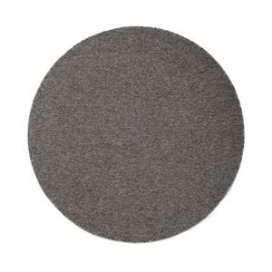 Tapeso Rond vloerkleed Lush - grijs - 160 cm rond