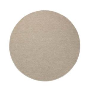 Tapeso Rond vloerkleed Lush - crÃ¨me - 160 cm rond