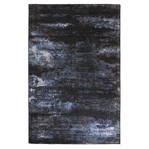 Heritaged Vintage vloerkleed - Fade Celestial blauw|zwart - 140x200 cm