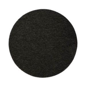 Tapeso Rond vloerkleed Lush - antraciet - 200 cm rond