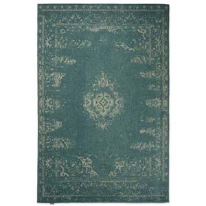 Heritaged Vintage vloerkleed Nomad - grijs|blauw - 140x200 cm