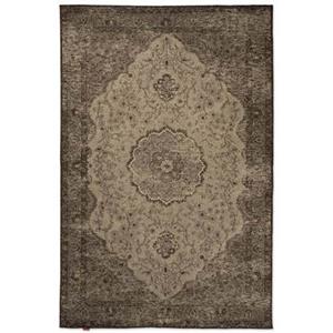 Heritaged Vintage vloerkleed Village - grijs|taupe - 200x290 cm