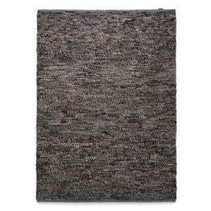 Nordic Weavers Wollen vloerkleed Lett - grijs|bruin - 160x230 cm