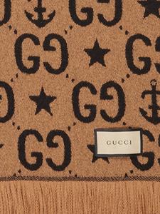 Gucci Plaid met GG-patroon - Bruin