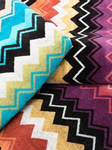 Missoni Home Set van drie handdoeken met zigzag patroon - Blauw