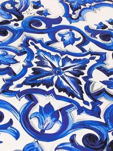 Dolce & Gabbana Deken met print - Blauw