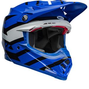 Bell Moto-9S Flex Banshee Blauw Offroad Helm