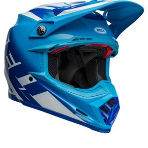 Bell Moto-9S Flex Rail Blauw Offroad Helm