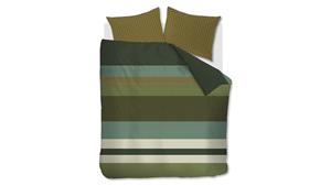 Sleepworld Dekbedovertrek Beddinghouse Juno Flanel - Green