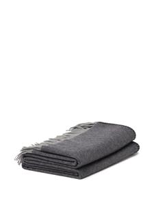 Alonpi cashmere Melrose fringe-detailing blanket - Grijs