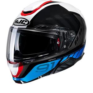 HJC RPHA 91 Rafino Zwart Blauw Mc21 Systeemhelm