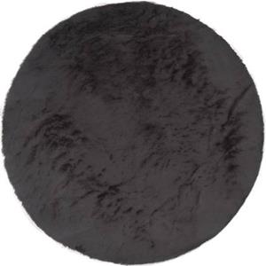 Veer Carpets  Vloerkleed Gentle Black 90 Rond Ã¸200 cm